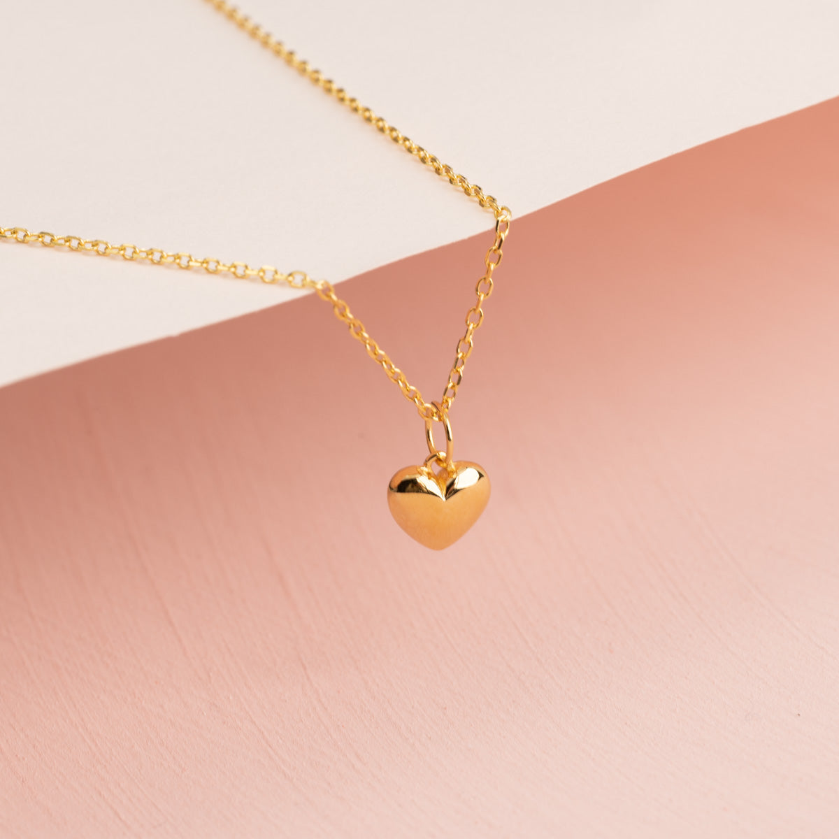 Lamia - Gold Heart Necklace