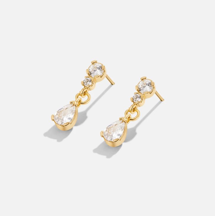 Yarina – Crystal Drop Earrings