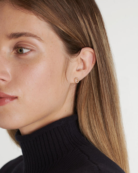 Anuka - Eternal Halo Hoop Earrings