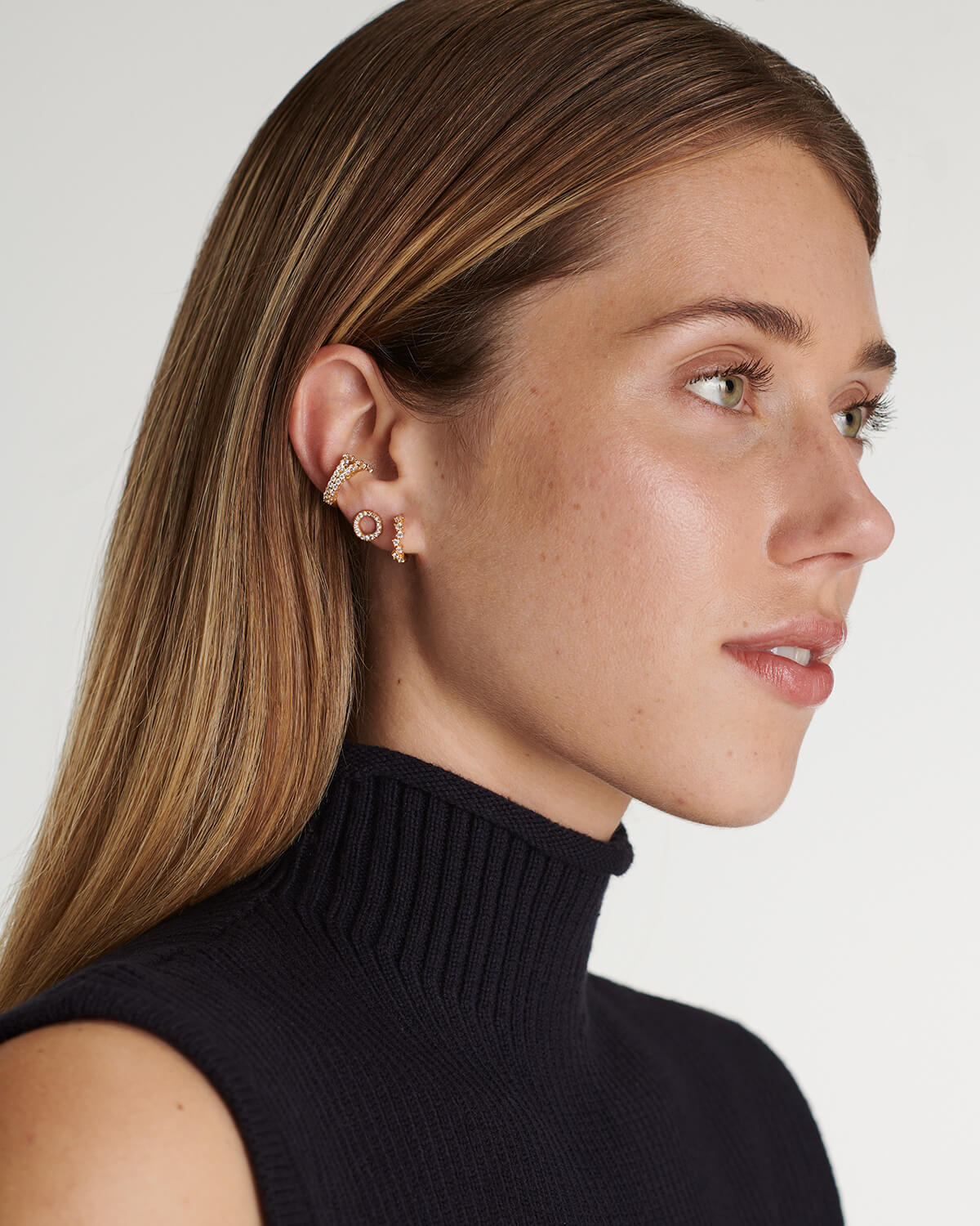 Anuka - Eternal Halo Hoop Earrings