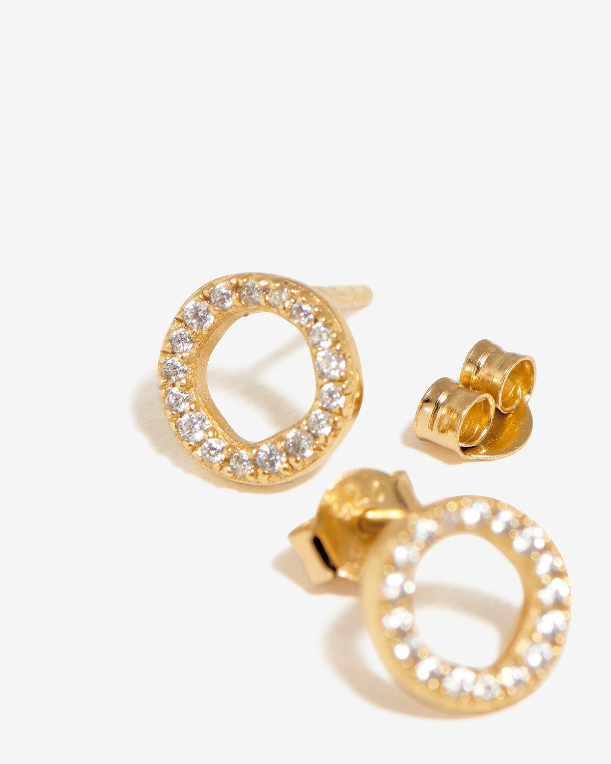 Anuka - Eternal Halo Hoop Earrings