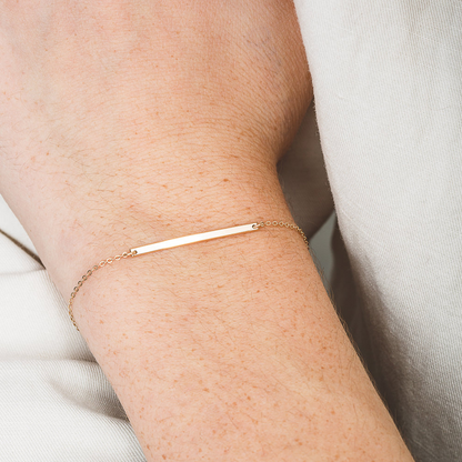 Delicate Bar Bracelet - Minimalist Bracelet