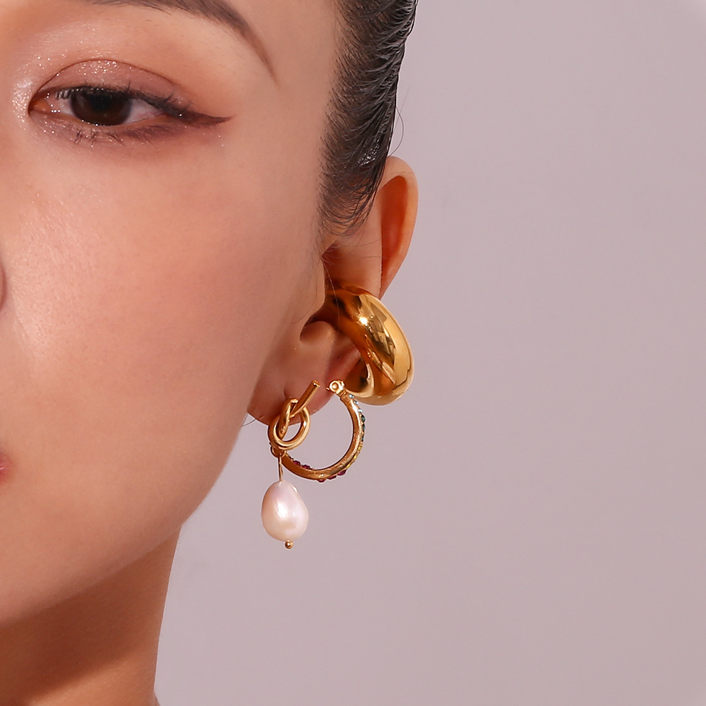 Knot and Pearl Earrings – Pearl Earrings with Knot Design