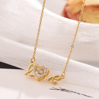 Love Spelled - Love Pendant Necklace