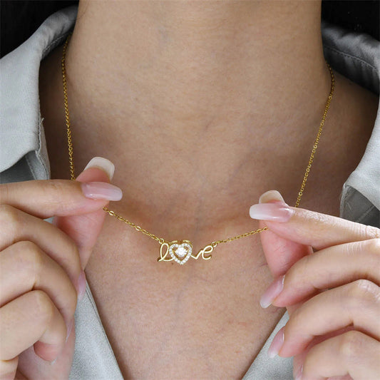 Love Spelled - Love Pendant Necklace