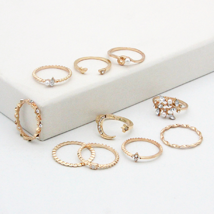Luna and Star - 10 Fashion Rings