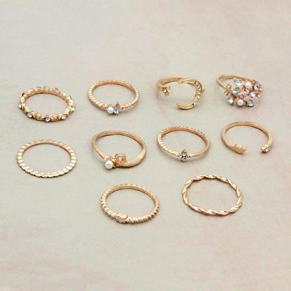 Luna and Star - 10 Fashion Rings