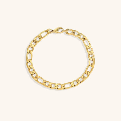 Saturn - Gold Chain Bracelet