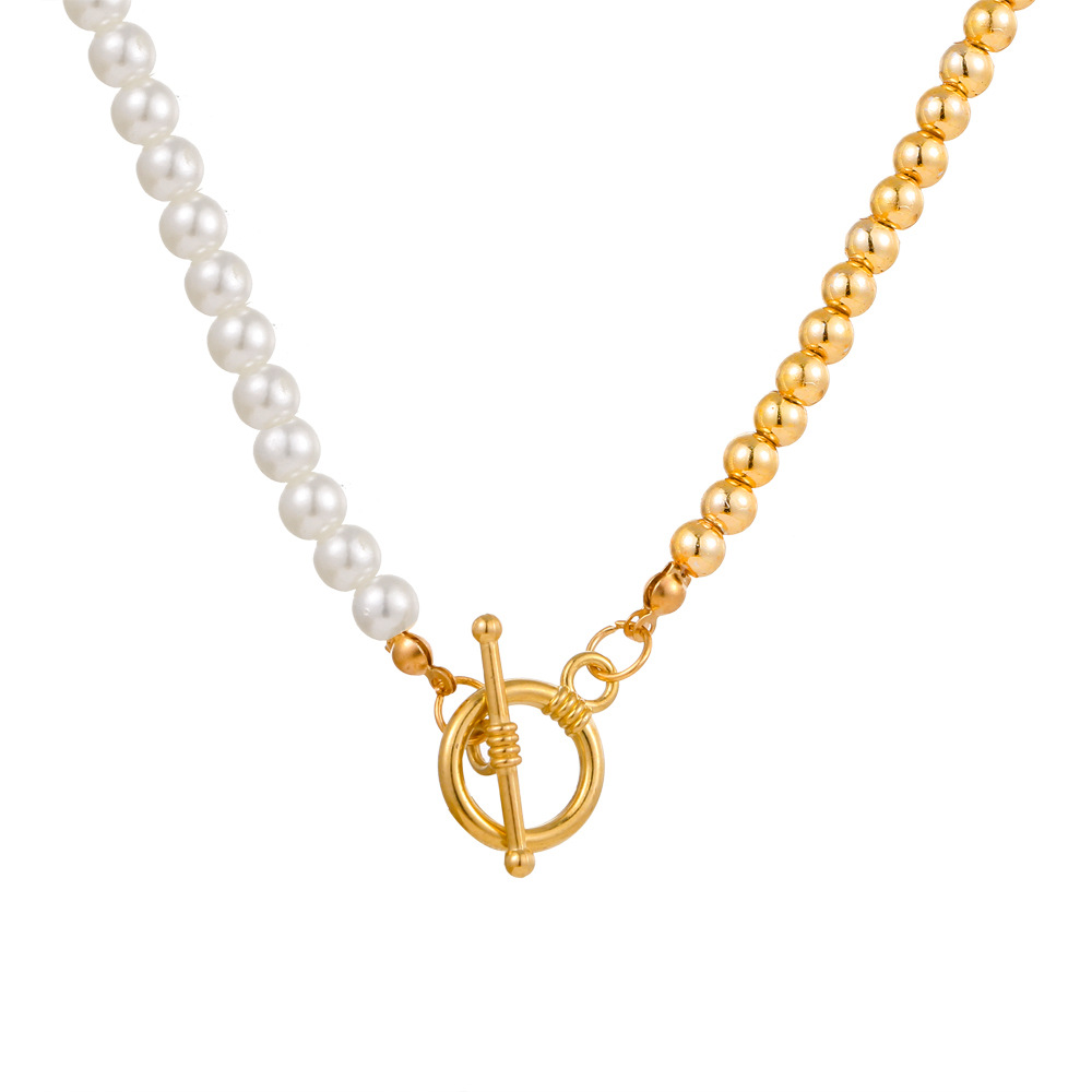 Double Chain - Cuban Chain and Pearl Chain