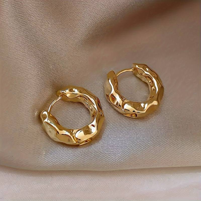 Barrel Ring Earrings - Delicate Earrings