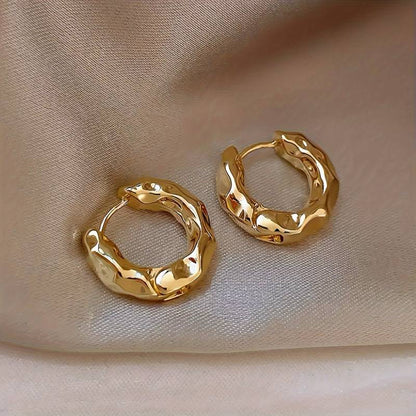 Barrel Ring Earrings - Delicate Earrings