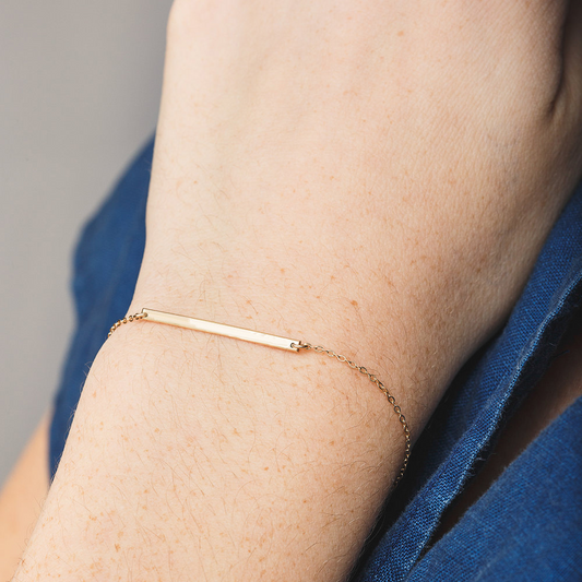 Delicate Bar Bracelet - Minimalist Bracelet