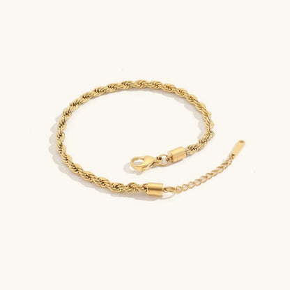 Leila - Rope Chain Ankle Bracelet
