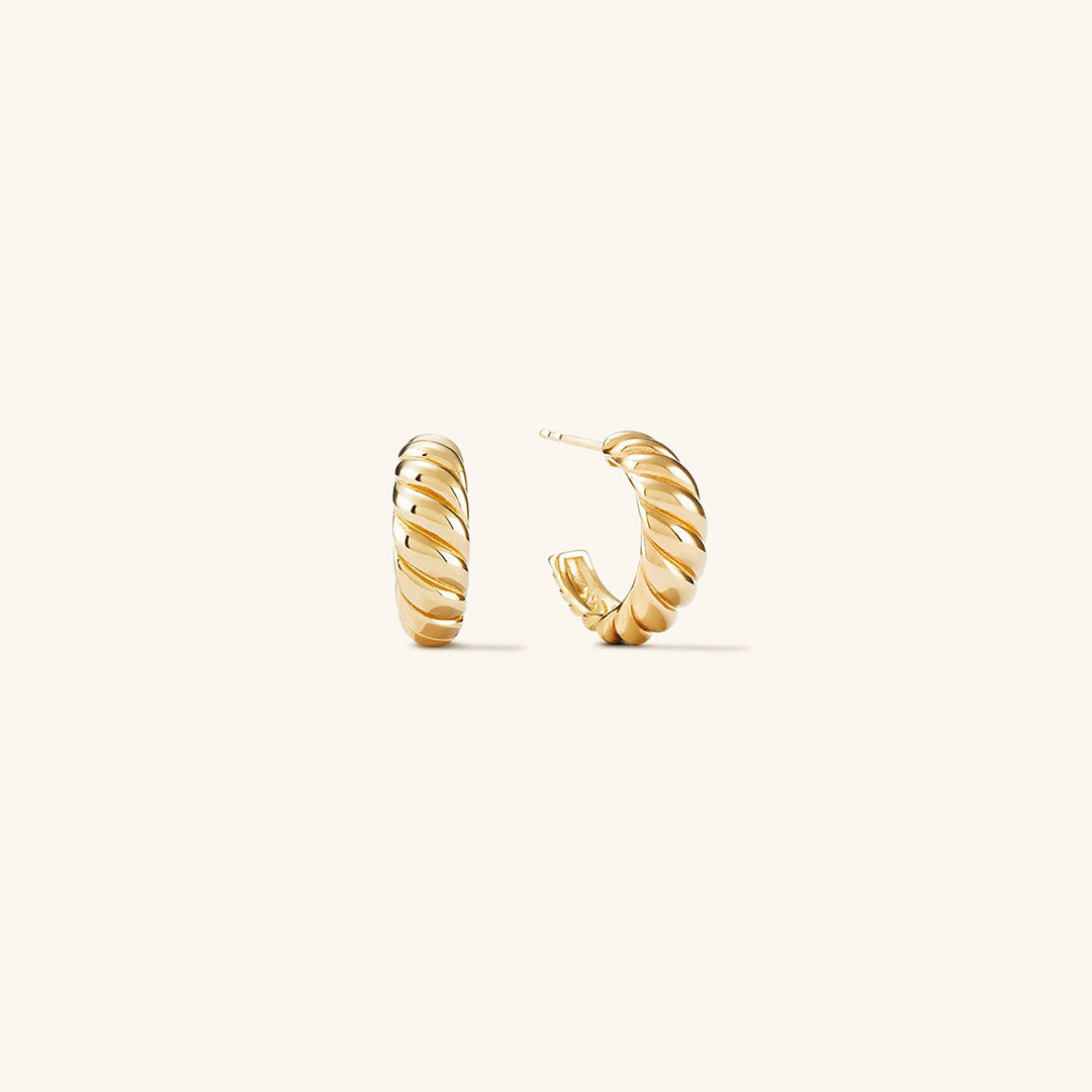 Croissant - Hoop Earrings