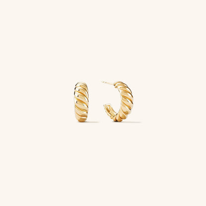 Croissant - Hoop Earrings