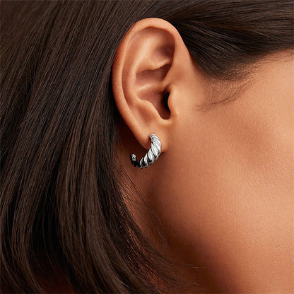Croissant - Hoop Earrings