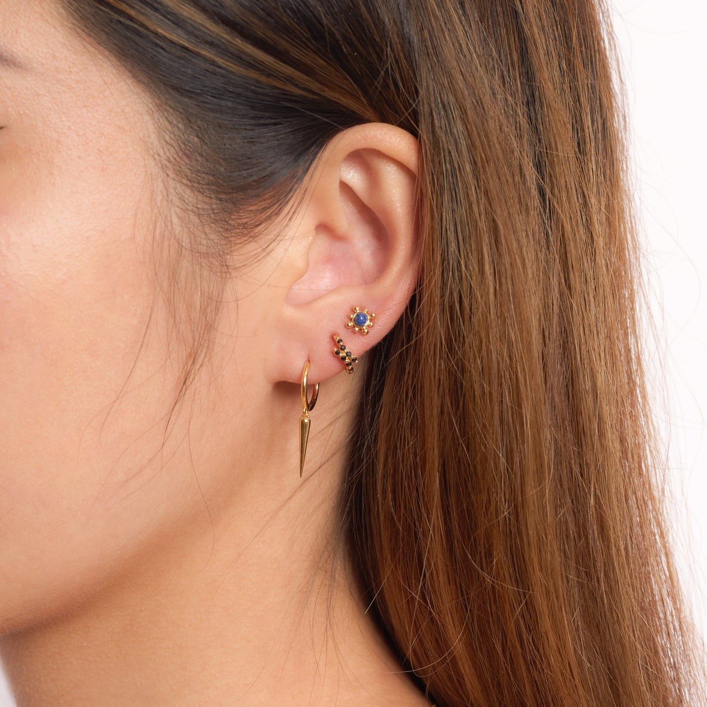 Kamala - Angular Spike Earrings