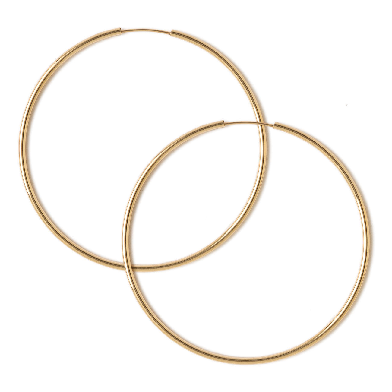 Scarlett - Large Thin Hoops