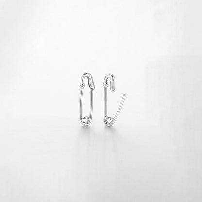 Eden - Small Safety Pin Earrings