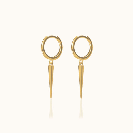 Kamala - Angular Spike Earrings