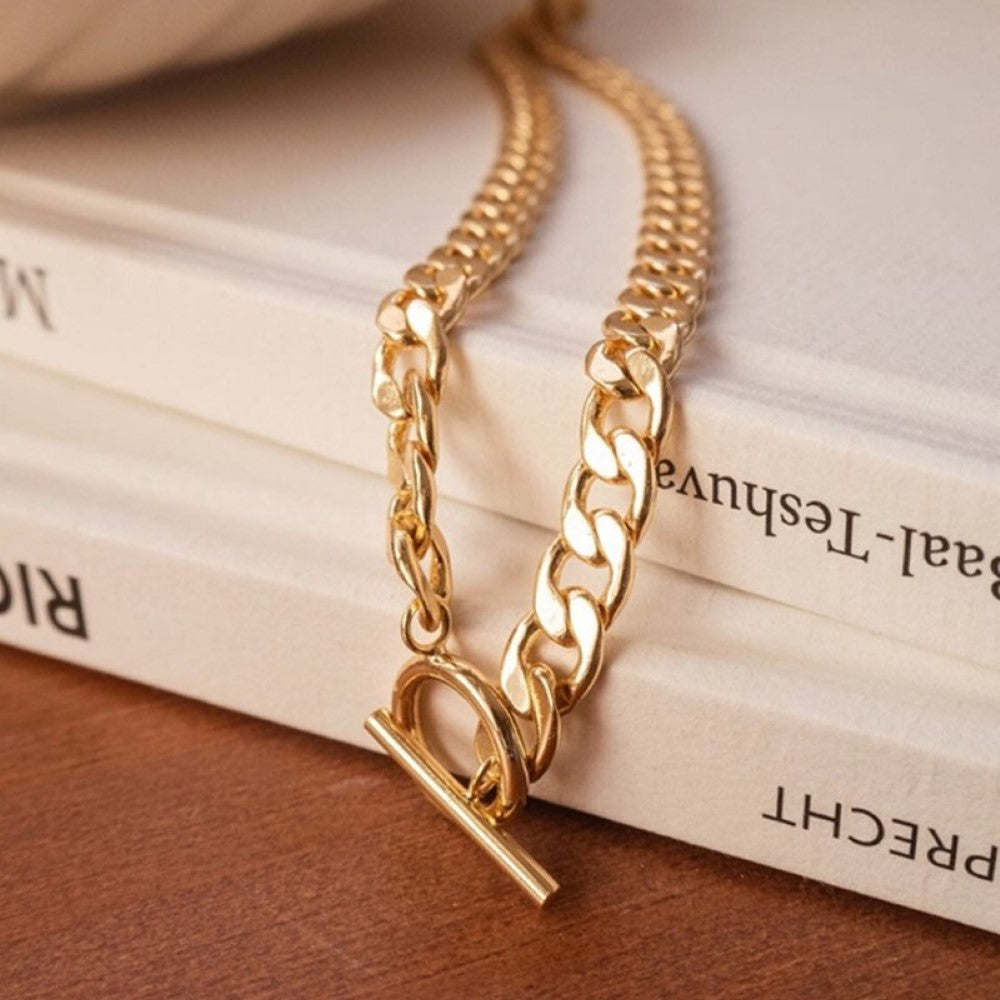 Double Chain - Cuban Chain and Pearl Chain