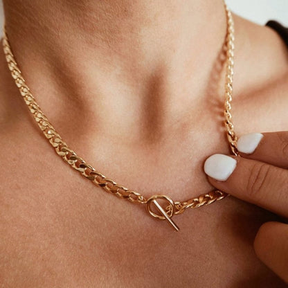 Double Chain - Cuban Chain and Pearl Chain