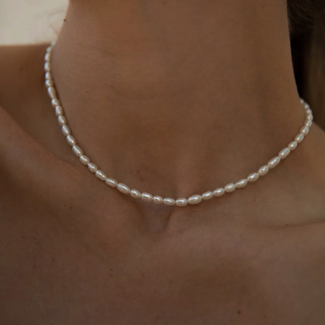 Avaria - Freshwater Pearl Choker Necklace