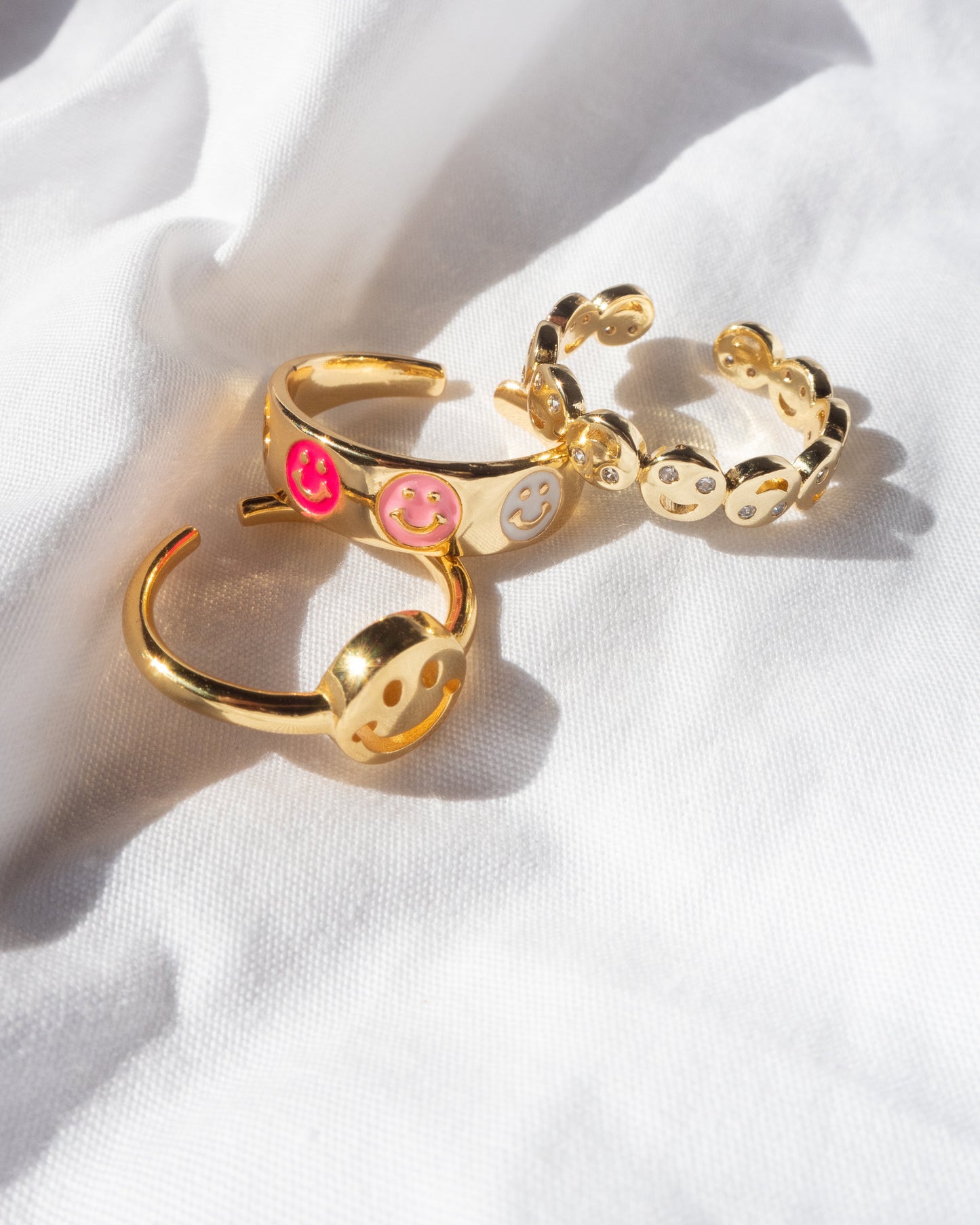 Smiley - Colorful Smiley Ring