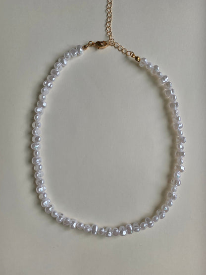 Stella - Cluster Pearl Necklace