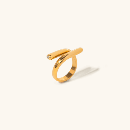Praire - Parallel Gold Ring