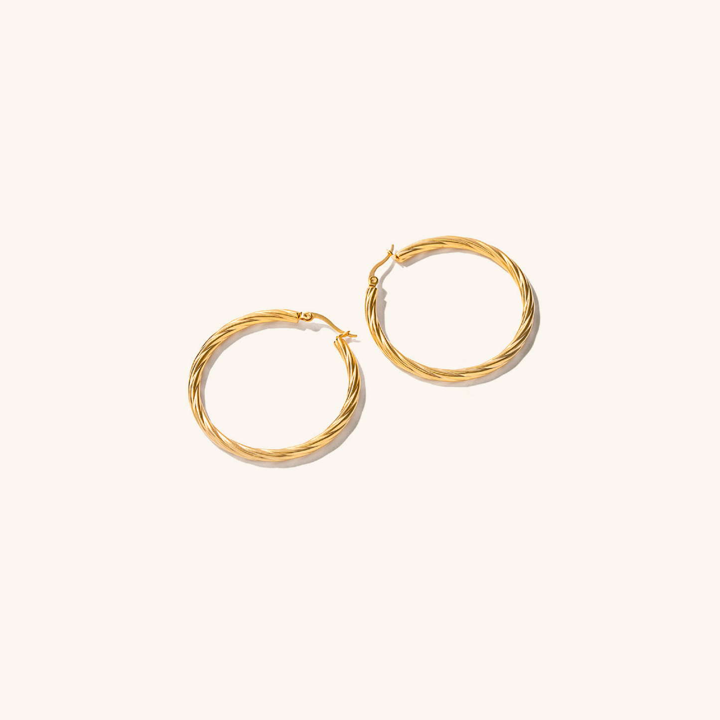 Zephy - Braided Hoop Earrings