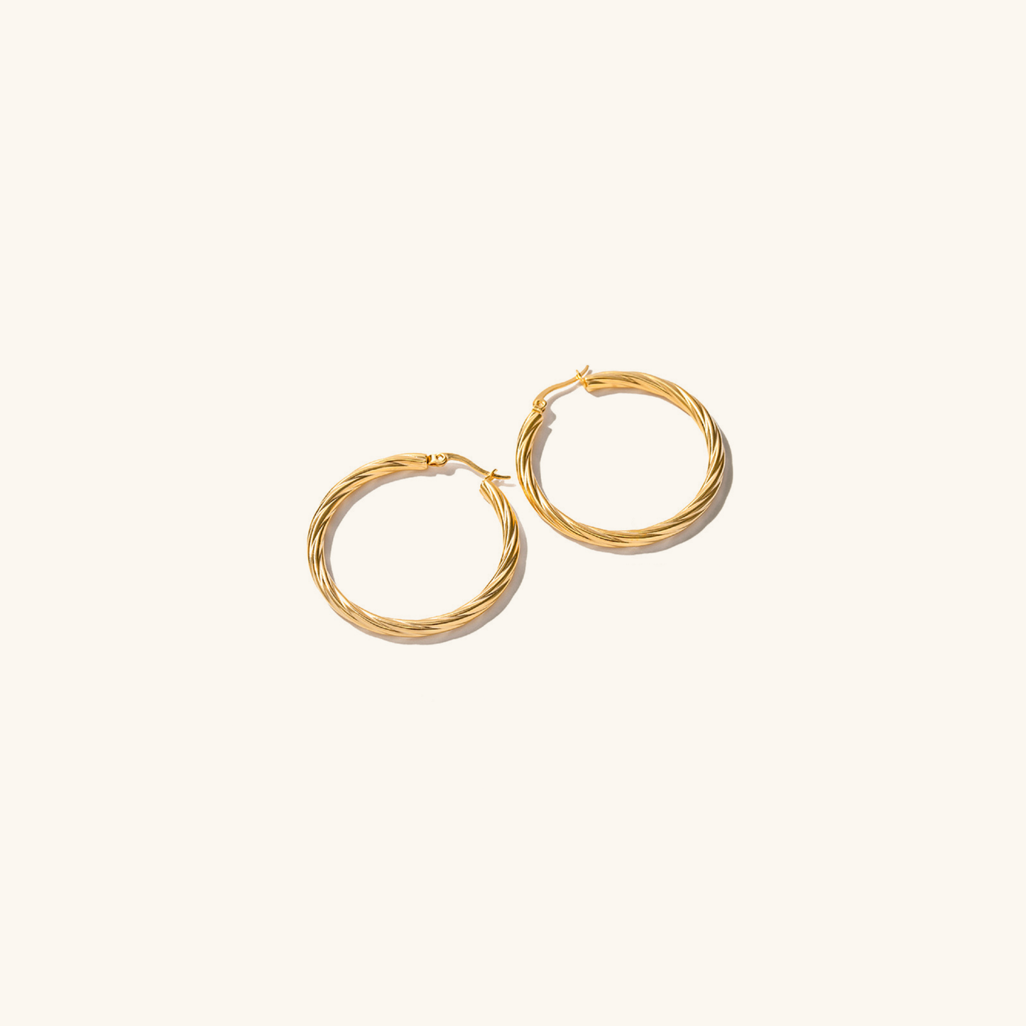 Zephy - Braided Hoop Earrings