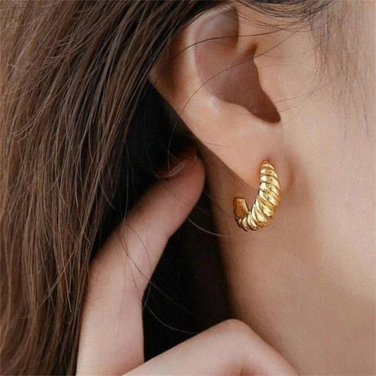 Croissant - Hoop Earrings