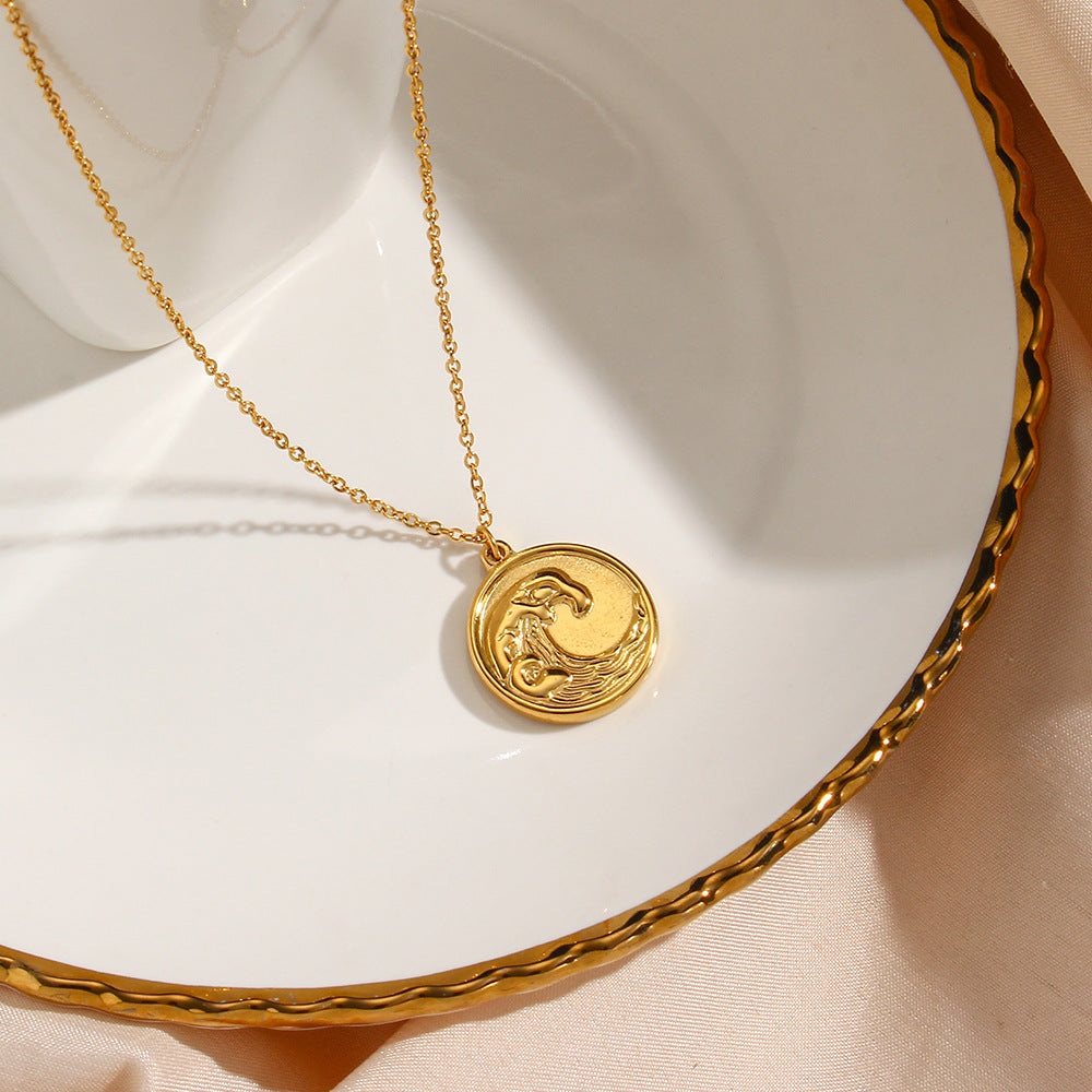 Delilah - Ocean Pendant Necklace