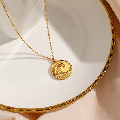 Delilah - Ocean Pendant Necklace