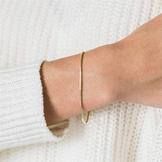 Victoria - Gold Chain Bracelet