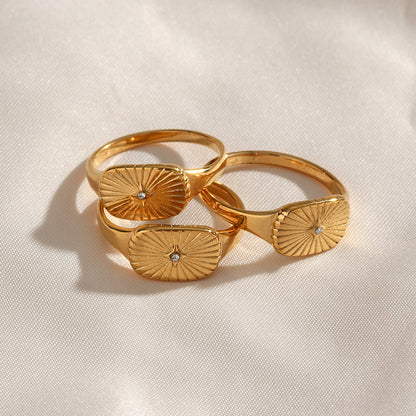 Aglaia - Gold Sun Ring