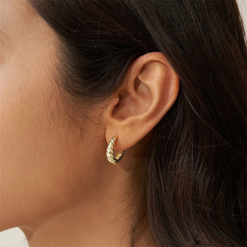 Croissant - Hoop Earrings