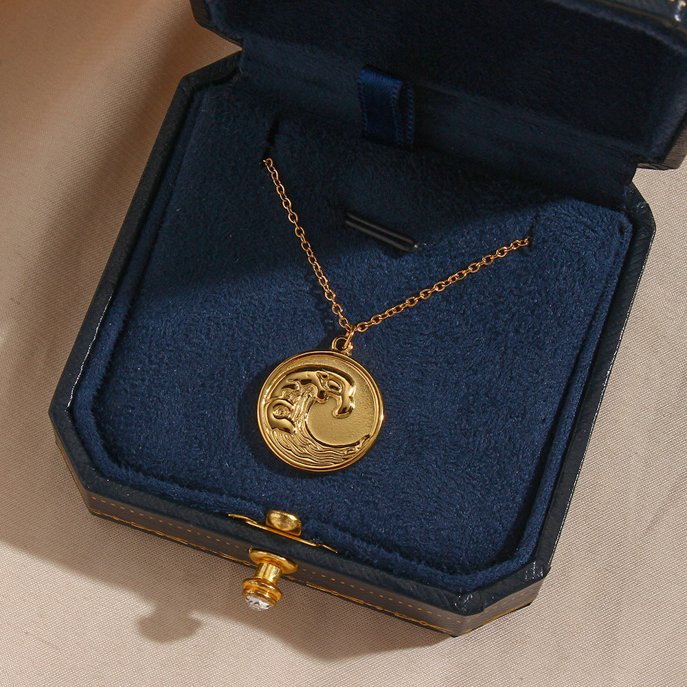 Delilah - Ocean Pendant Necklace