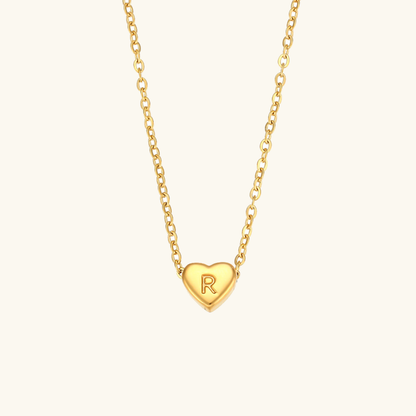 Corazón - Gold Initial Necklace
