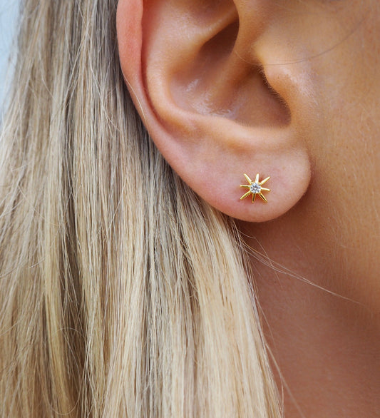 Risa - Star Crystal Earrings