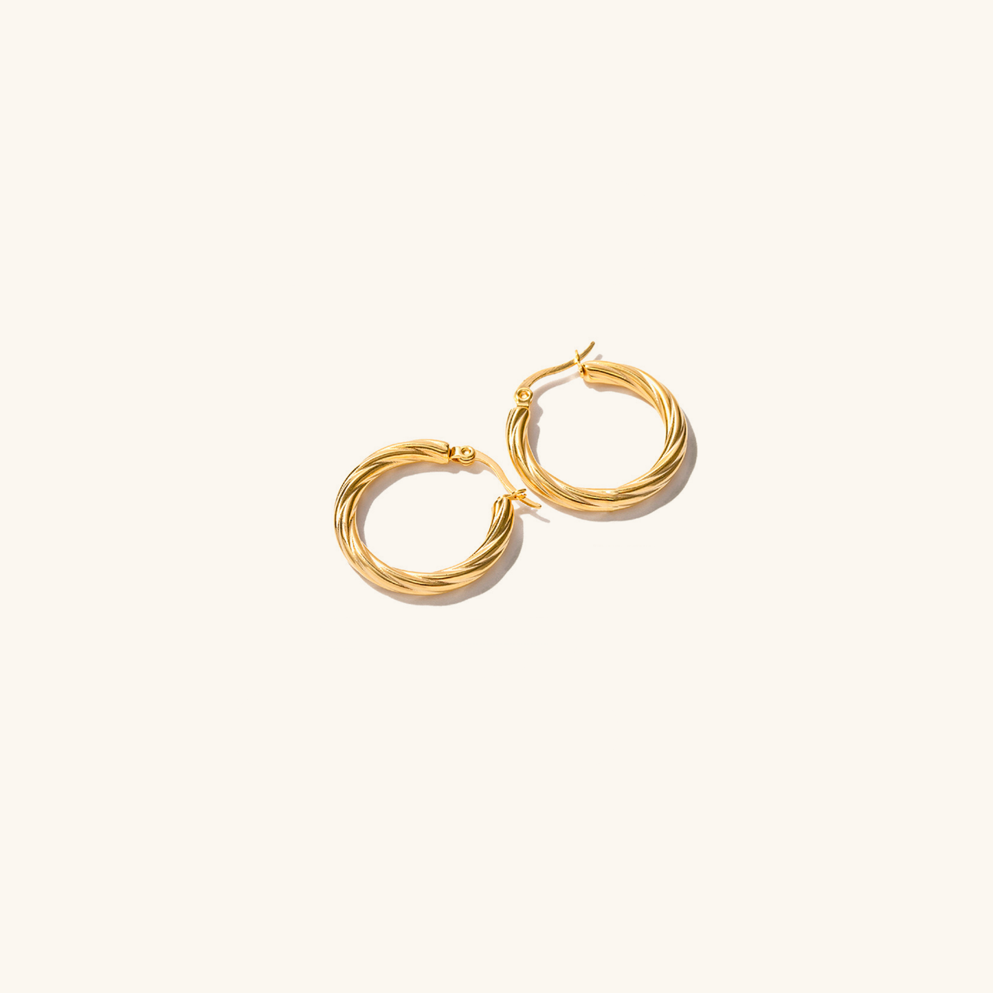 Zephy - Braided Hoop Earrings