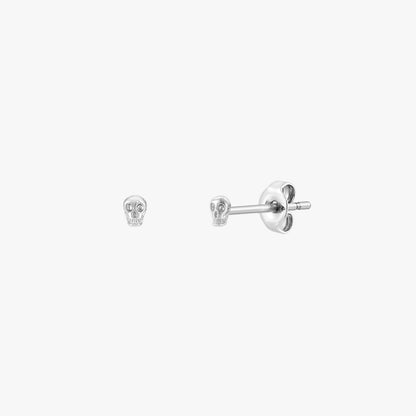 Reem - Small Skull Earrings