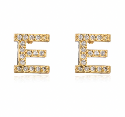 Taylor - Initial Letter Earrings
