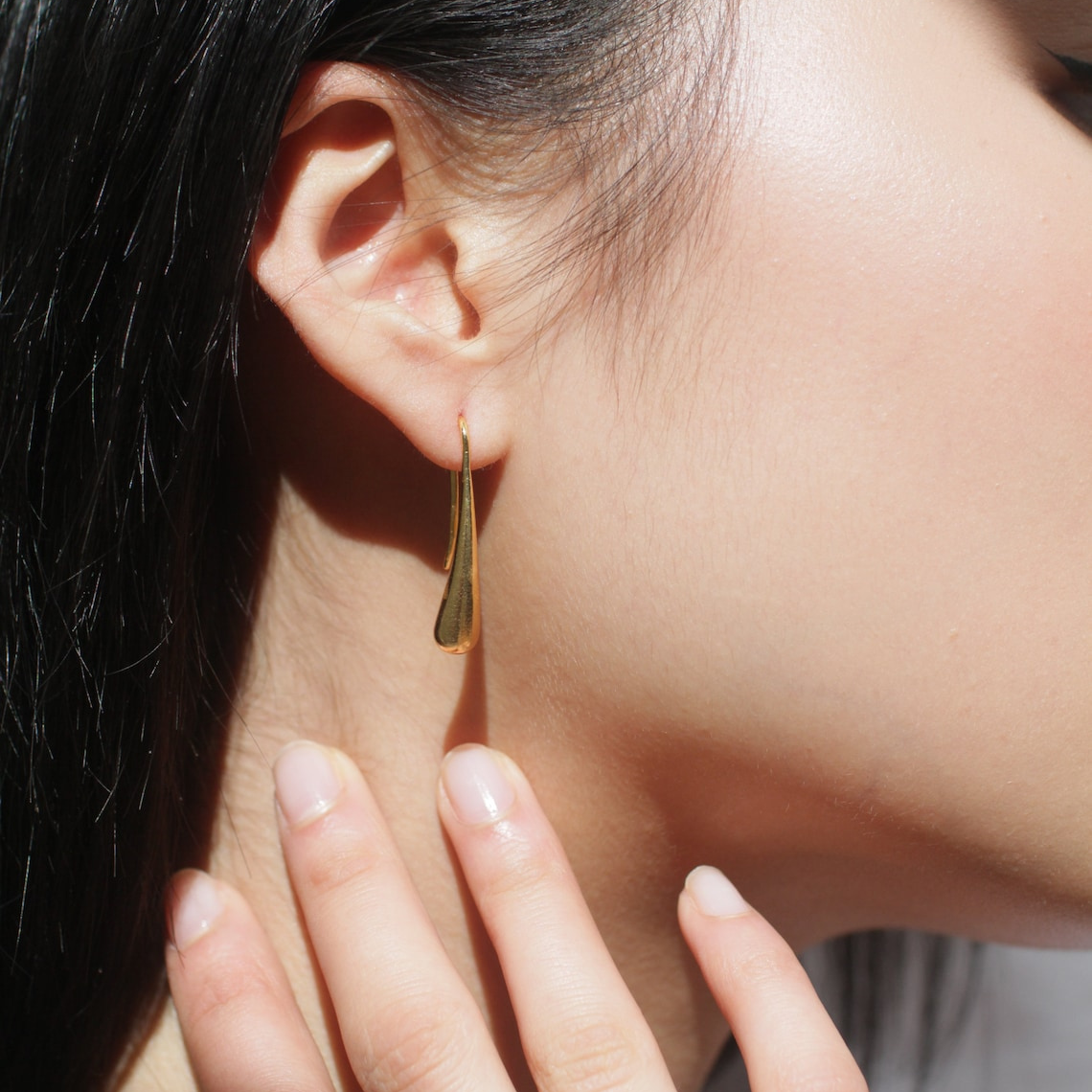 Water Drops - French Hook Earrings
