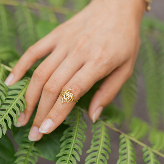 Lotusblume - Delicate Ring
