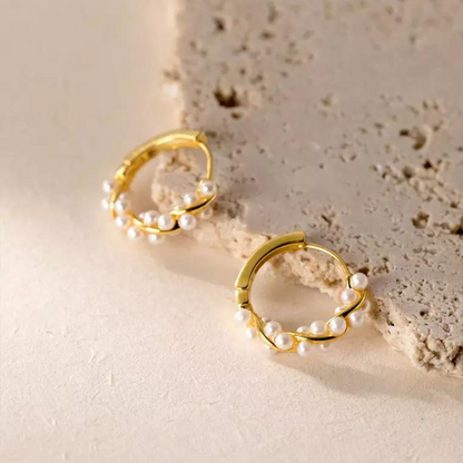 Artificial Pearl Earrings - Elegant Pearl Earrings