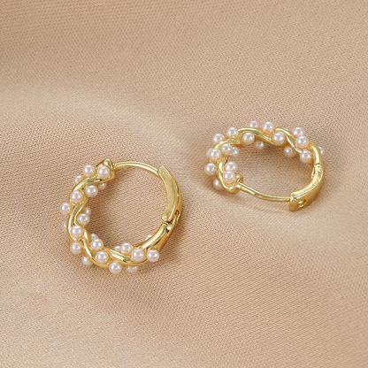 Artificial Pearl Earrings - Elegant Pearl Earrings