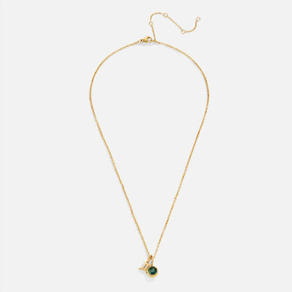 Shay – Zodiac Necklace with Birthstone