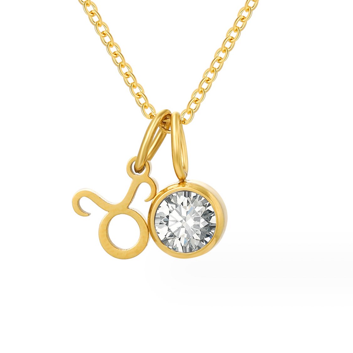 Shay – Zodiac Necklace with Birthstone